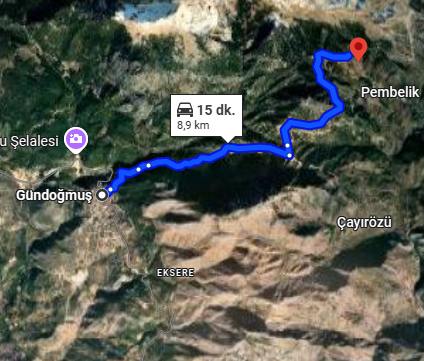 ANTALYA GÜNDOĞMUŞ PEMBELİK KÖYÜ 115M² TARLA SATILIKTIR - ANTALYA GÜNDOĞMUŞ fotoğraf 5